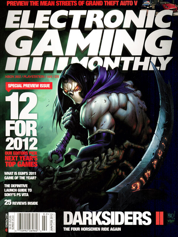 Electronic Gaming Monthly Issue 253 (January February 2012) cover
